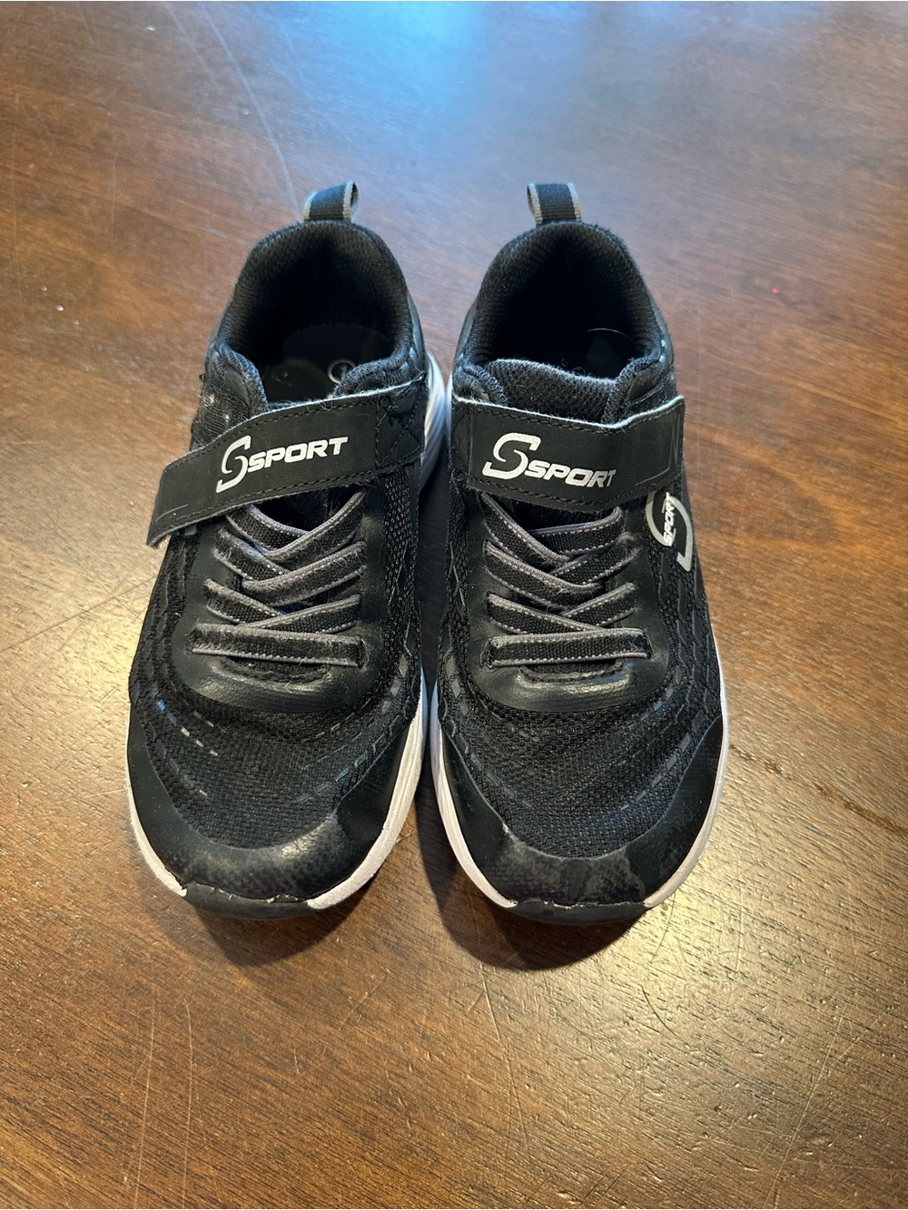 S Sport by Skechers Boys Black Hook & Loop Mesh Foam Sneakers 1
A2:1218
